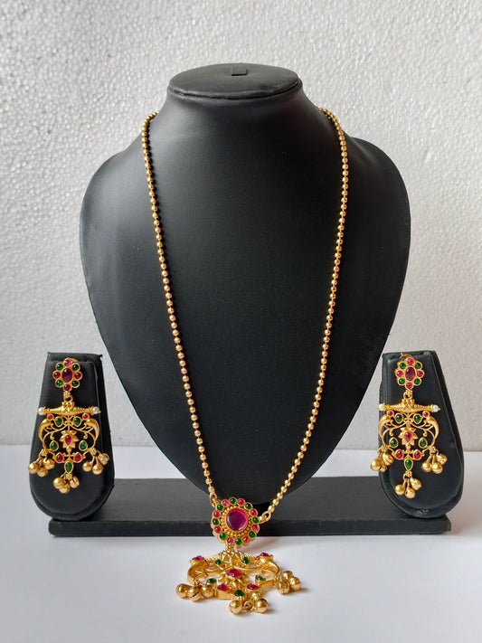 Golden Suparna Heritage Jewellery Set