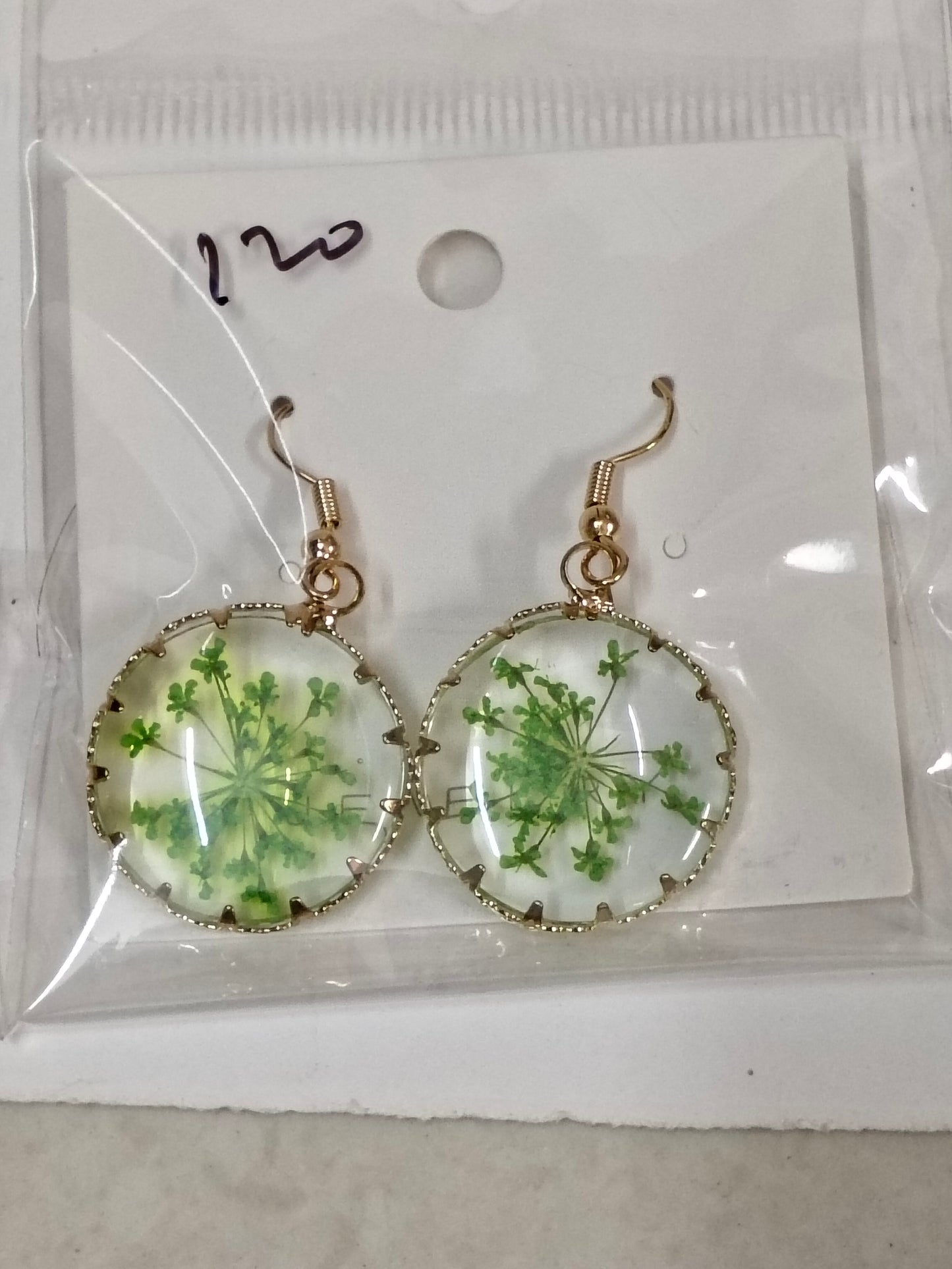 Green Lata Western Chain Pendant Set