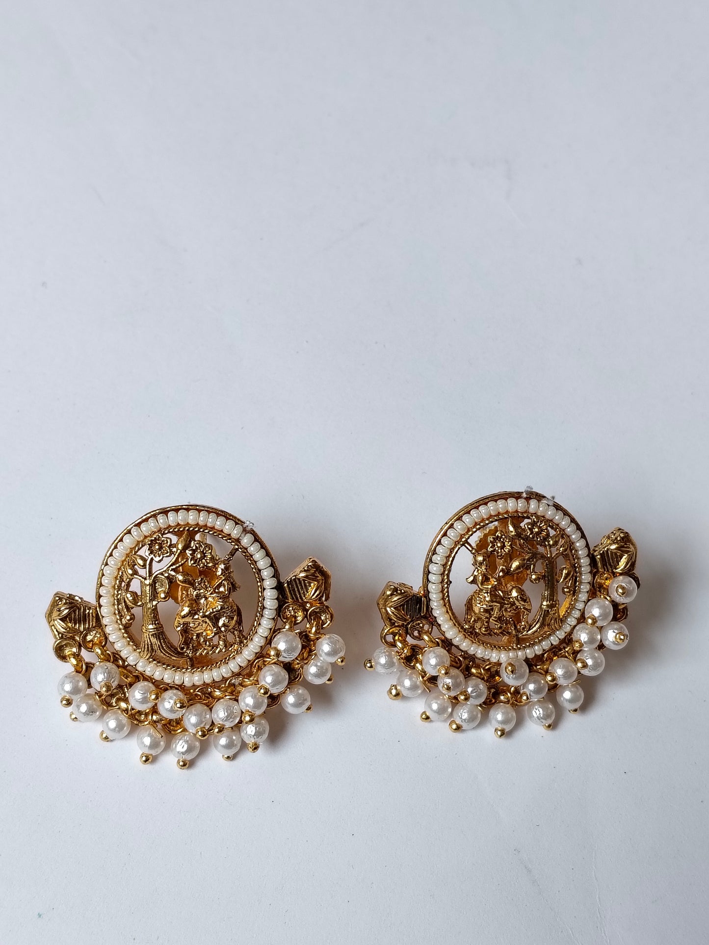 Moti Maharana Temple Jewellery Set
