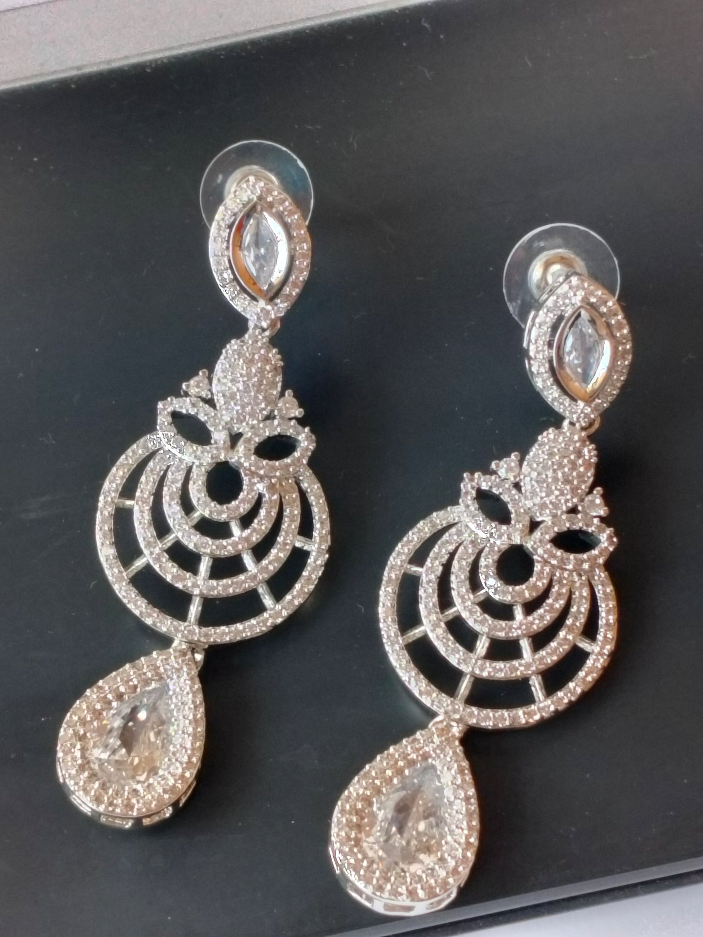 Silver Eva Victorian Jewellery Set
