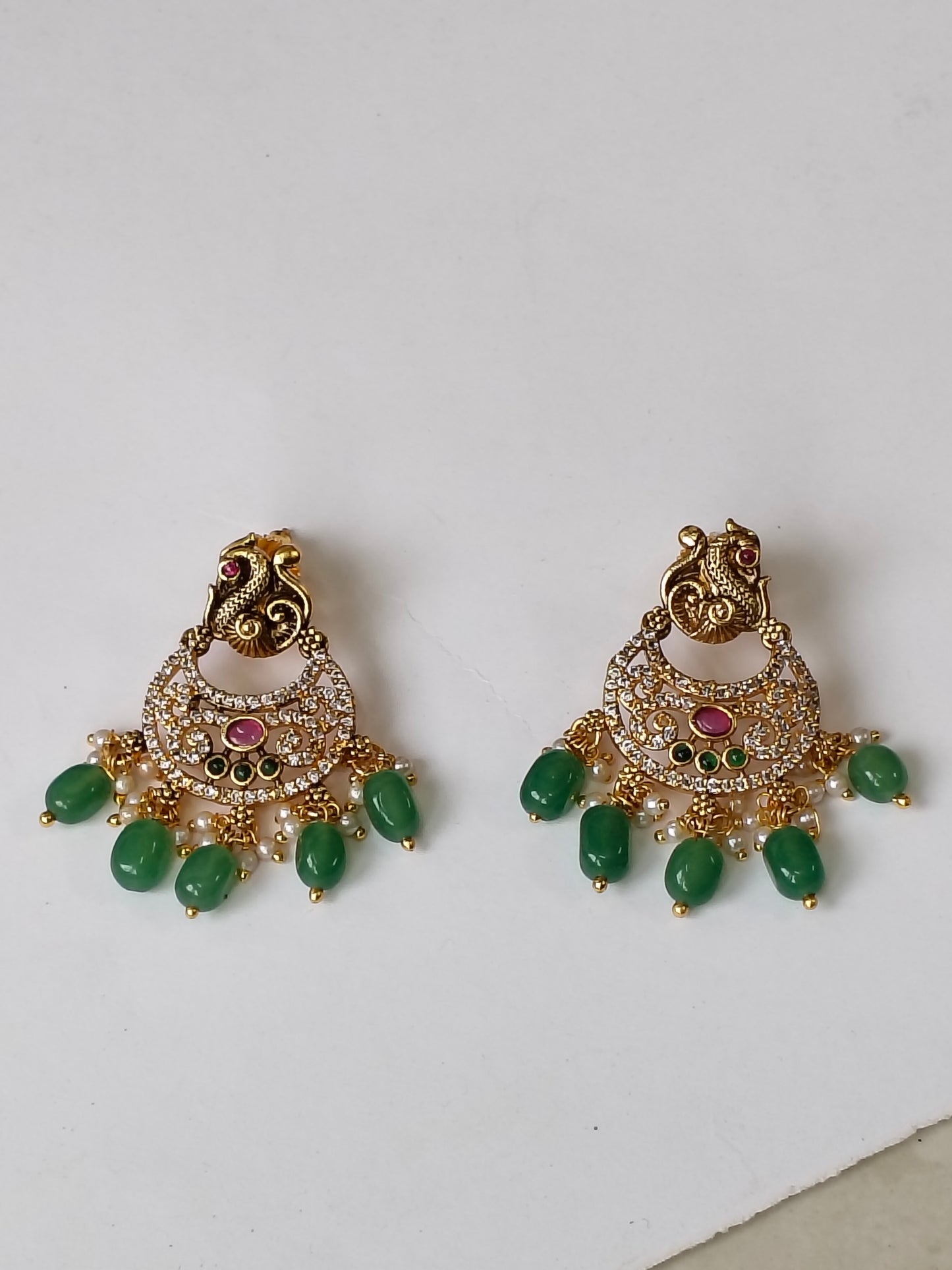 Emerald Suhana Heritage Jewellery Set