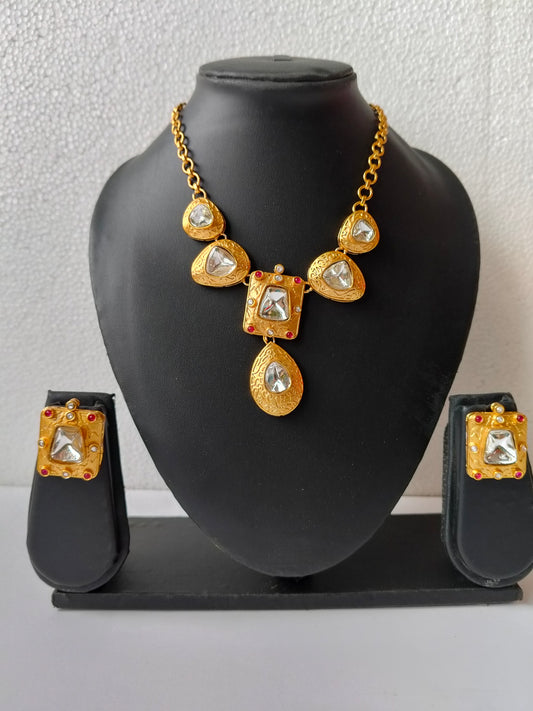 Golden Masaba Heritage Jewellery Set