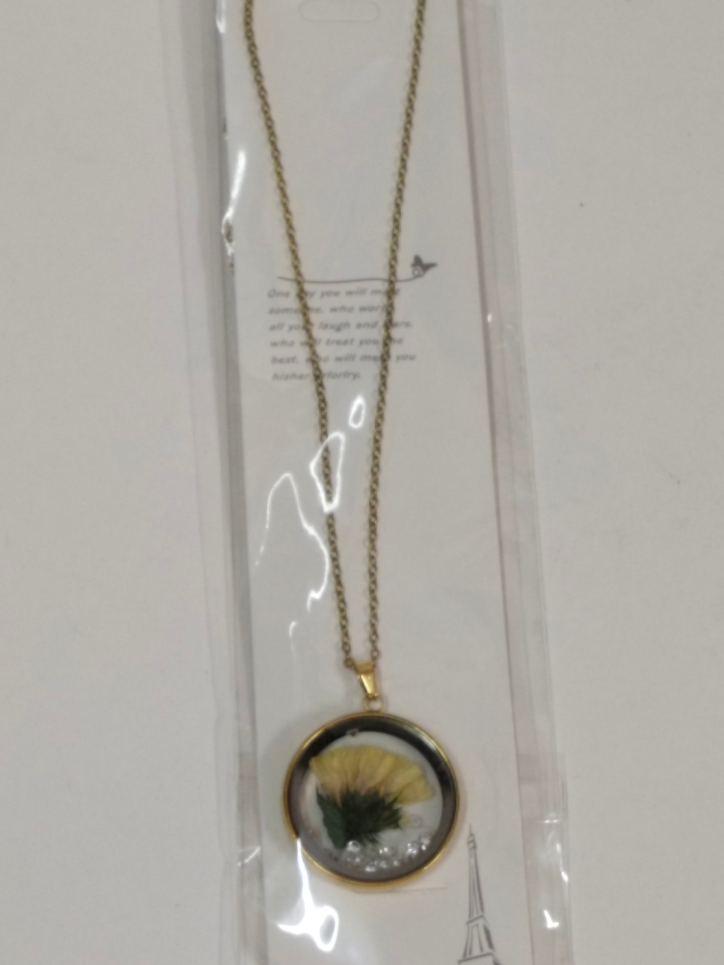 Green Lata Western Chain Pendant Set