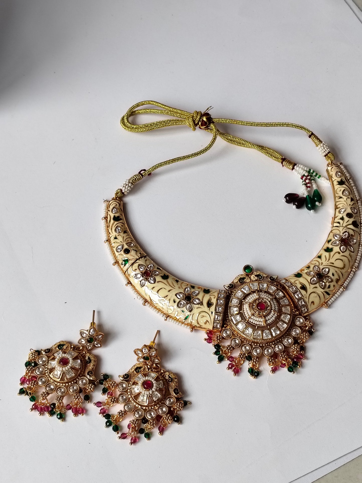 Ivory Hasli Heritage Jewellery Set