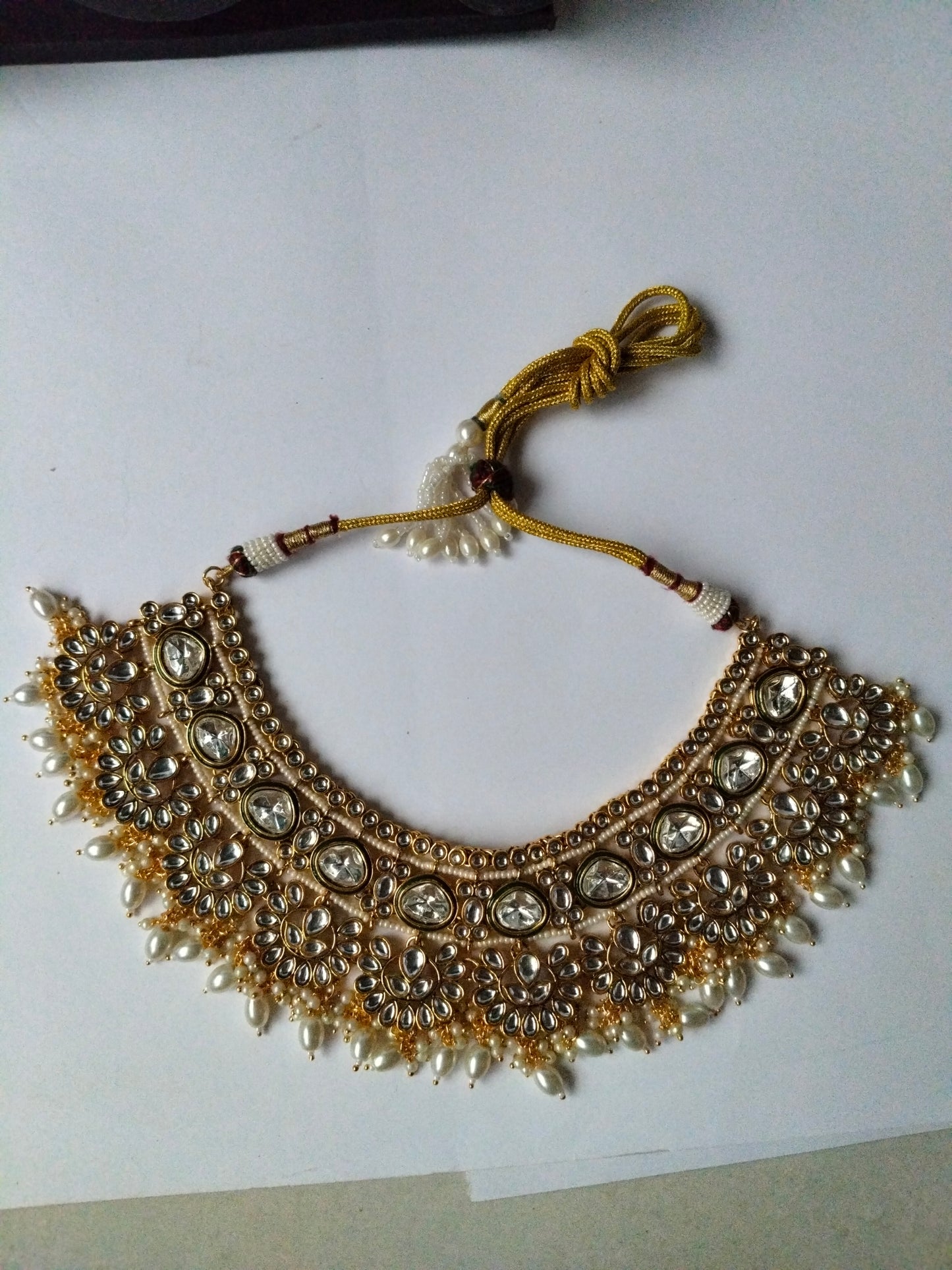 Ivory Shweta Kundan Jewellery Set