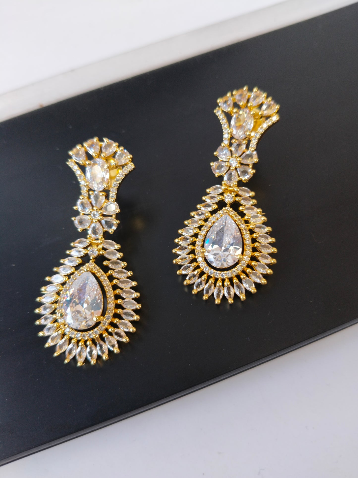 Lime Yellow Sophia Zirconia Jewellery Set
