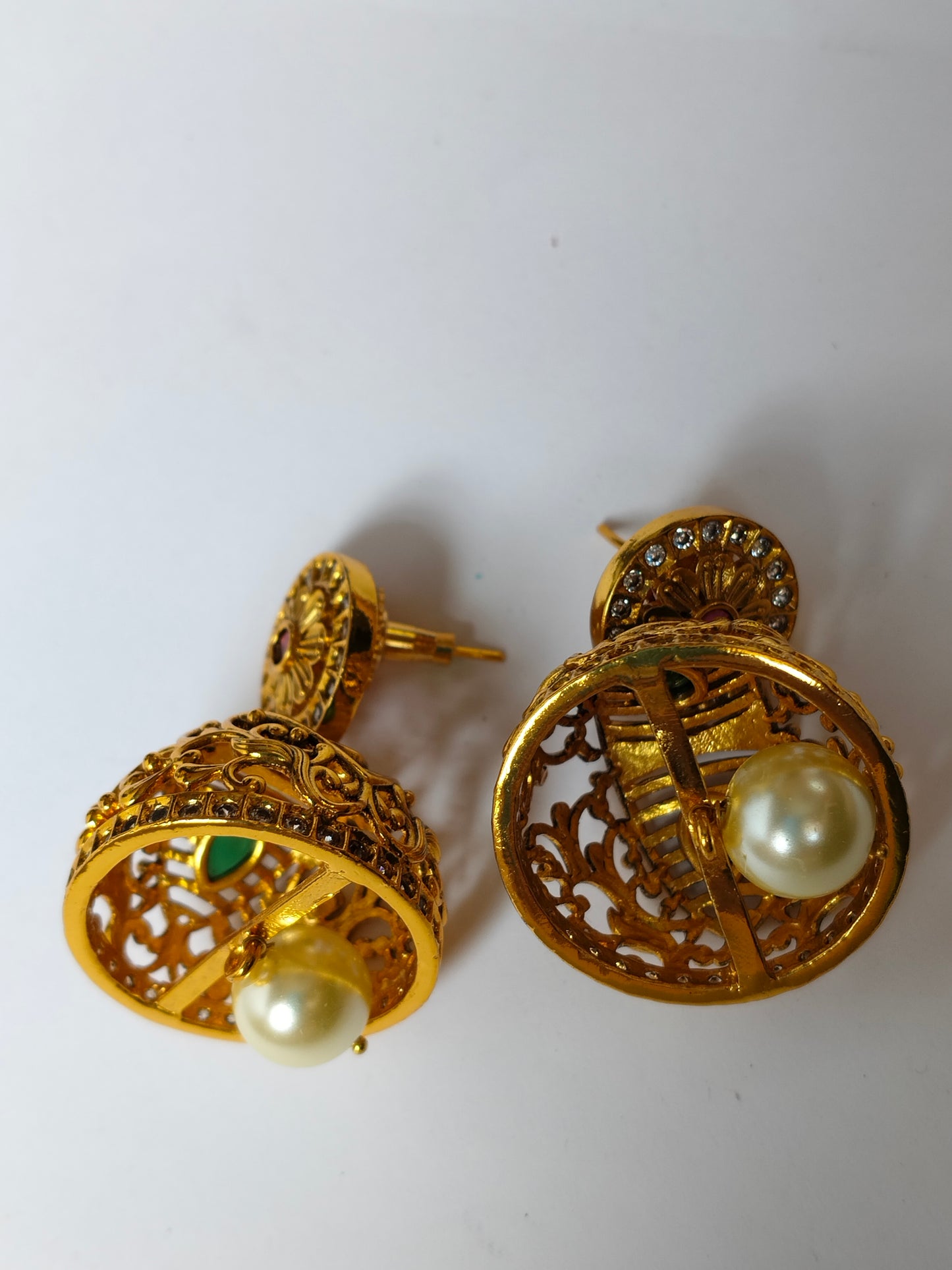 Moti MahaLakshmi Temple Jewellery Set
