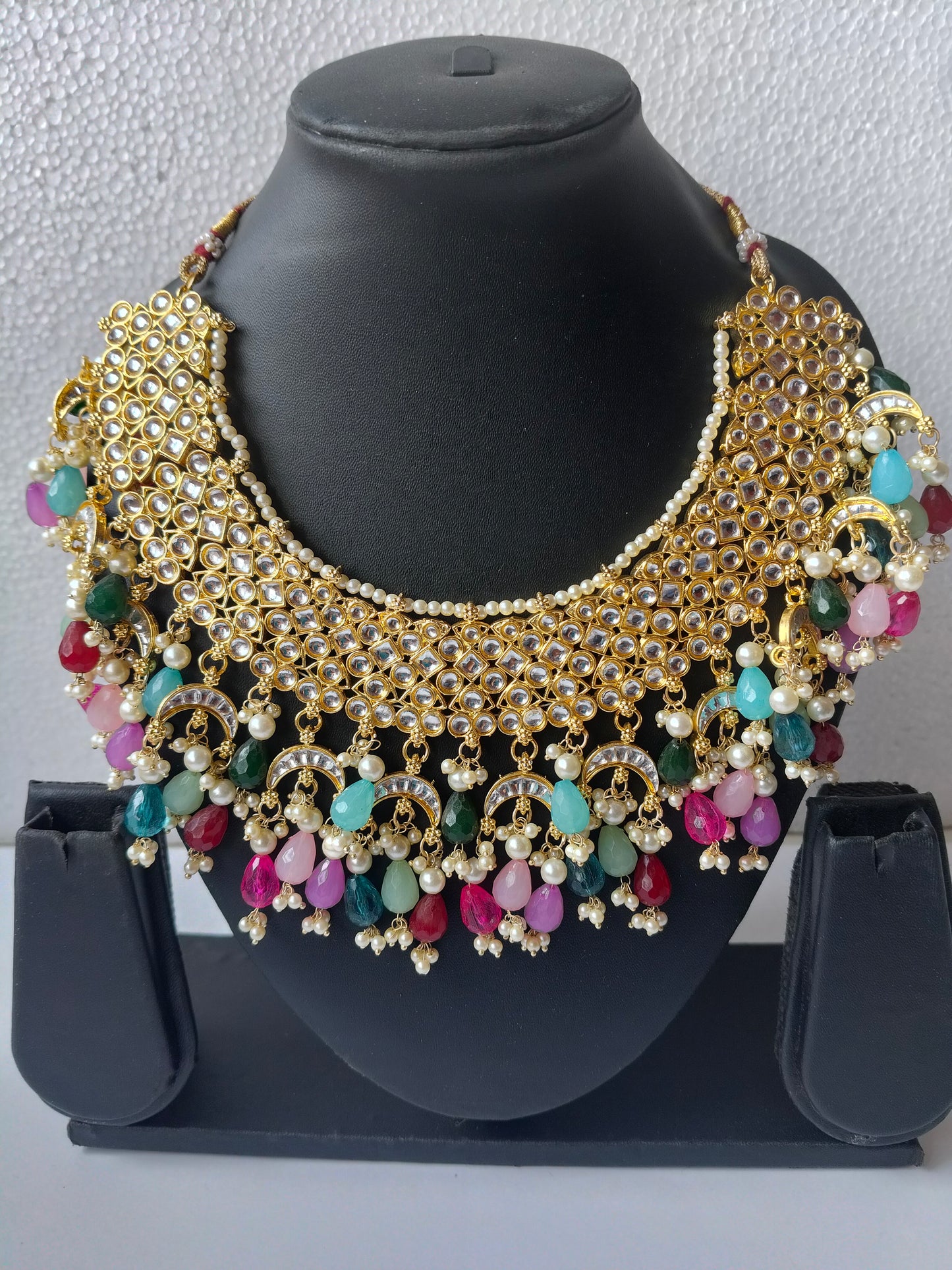 Multicolor Maharani Bridal Jewellery Set