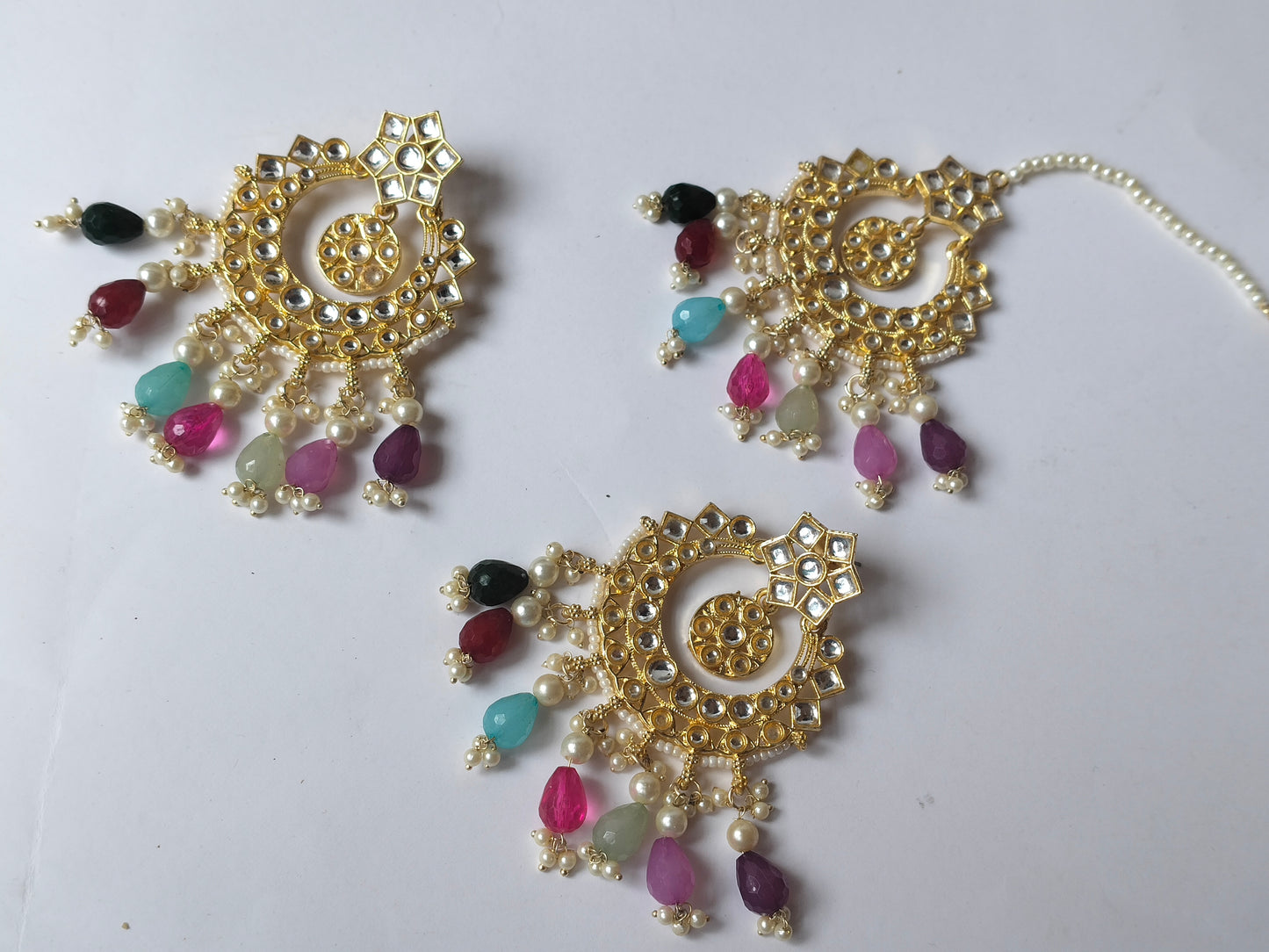 Multicolor Maharani Bridal Jewellery Set