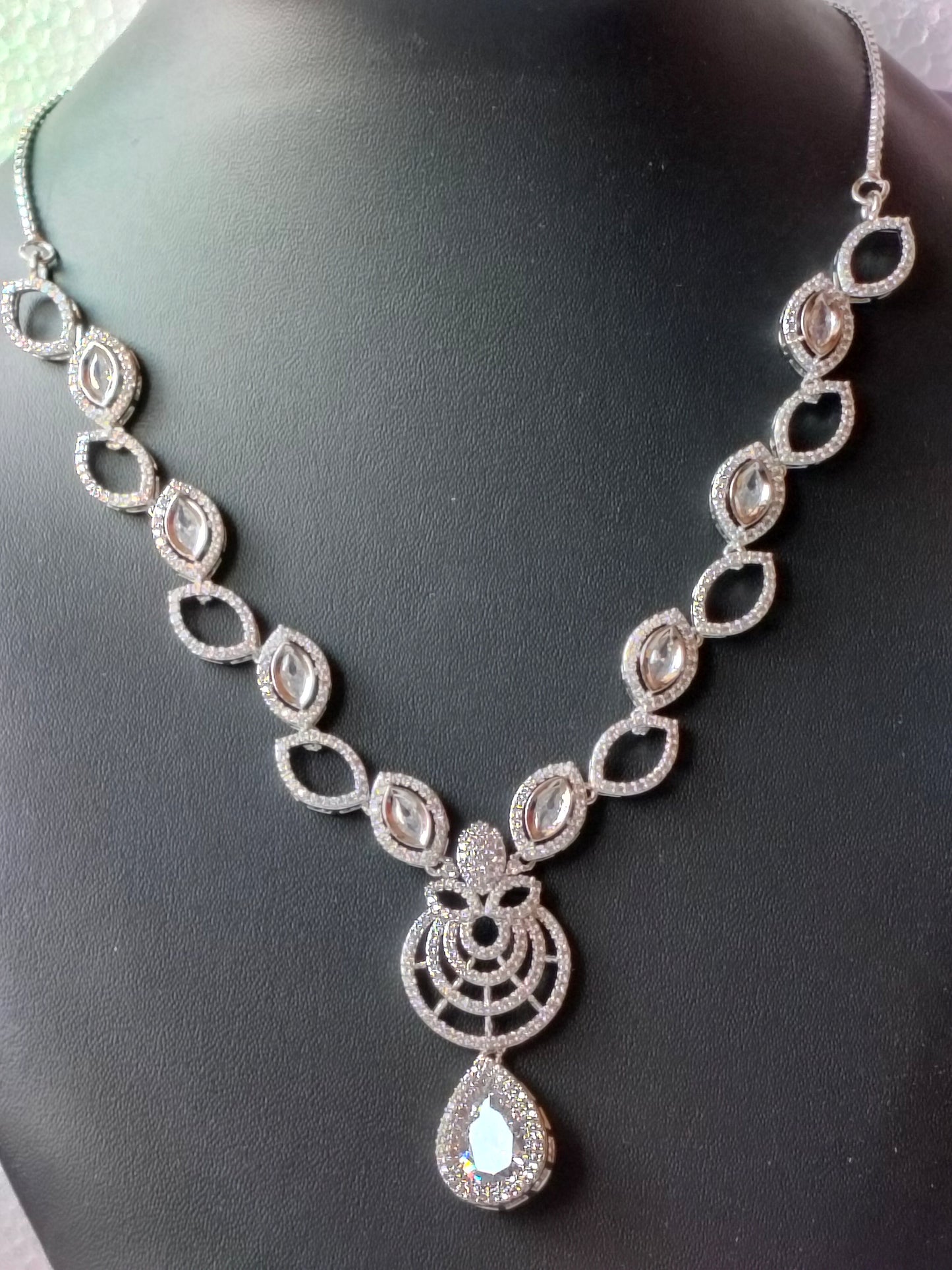 Silver Eva Victorian Jewellery Set
