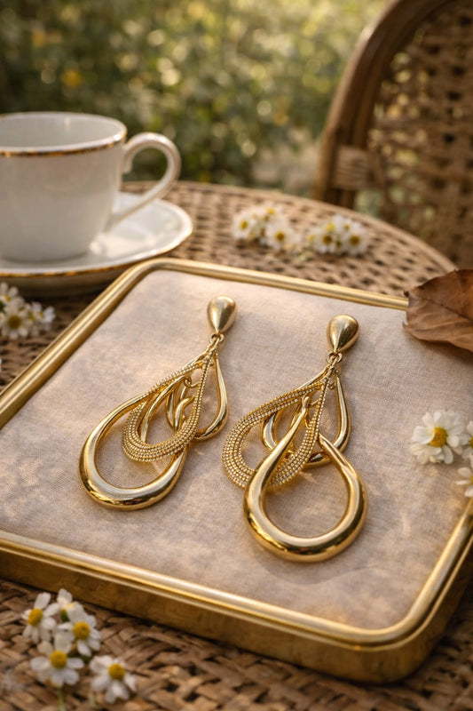 Golden Pankhuri Dangler