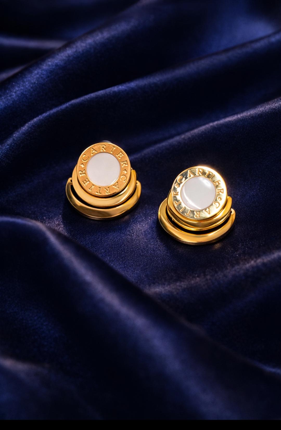 Golden Cartier Stud